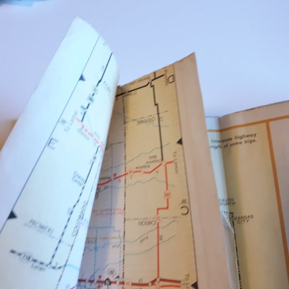 Kansas Official Map Highway Vintage Road Map - Picture 5 of 8